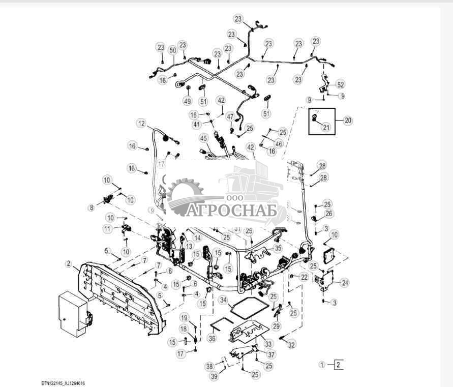 Cab Main Wiring Harness 